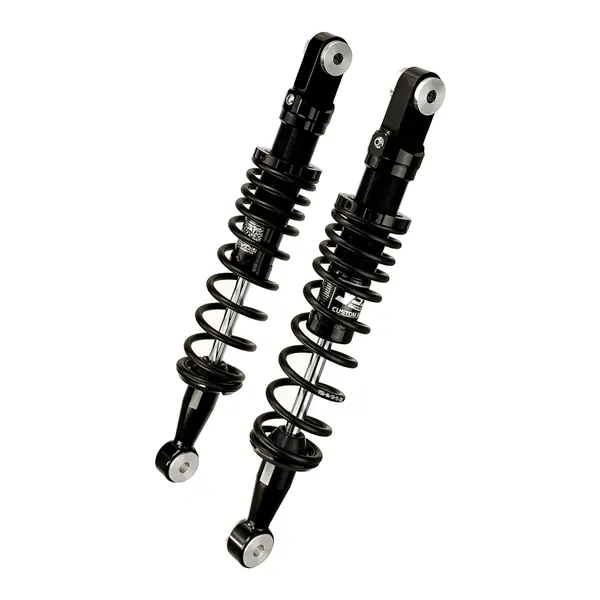 YSS twin rear shocks (pair) RE302-370T-CB-BLK-BLK